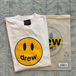 NWT Drew House mascot tee cream size medium
